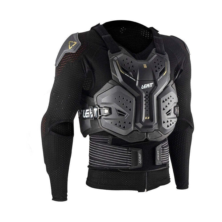 Leatt Protektorjacke Body Protector 6.5 Schwarz/Grau Schwarz M, Schwarz M