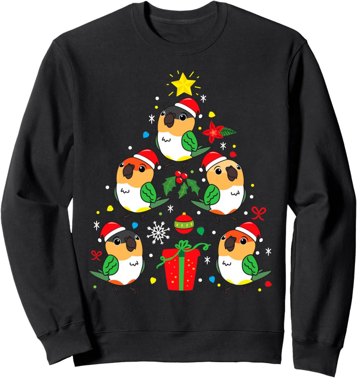 Caique Weihnachten Lustiger Baum Geschenk Sweatshirt