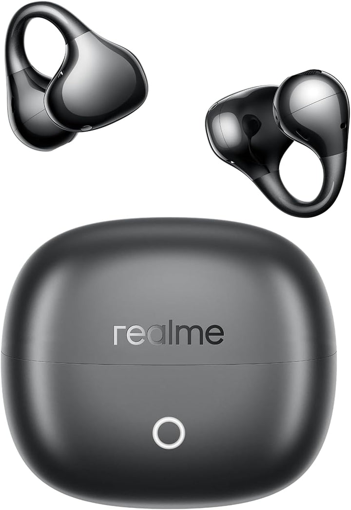 realme Buds Clip, Ear-Fitting Design, Titanium-Fit Design, Dual-Magnet Large-Amplitude Speaker, 5.3g