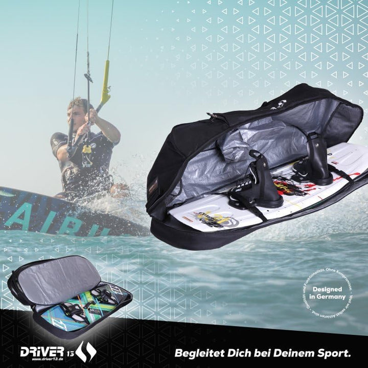 Driver13 ® Wakeboard-/Kiteboard-Tasche No. 02 mit Rucksacksystem