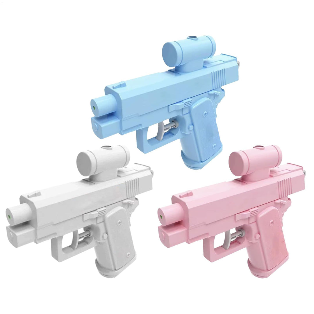 Prank Two-Way Water G un - 3 Pack Prank Squirt G un, Reverse Waters Gu ns Spray from Front and Back,