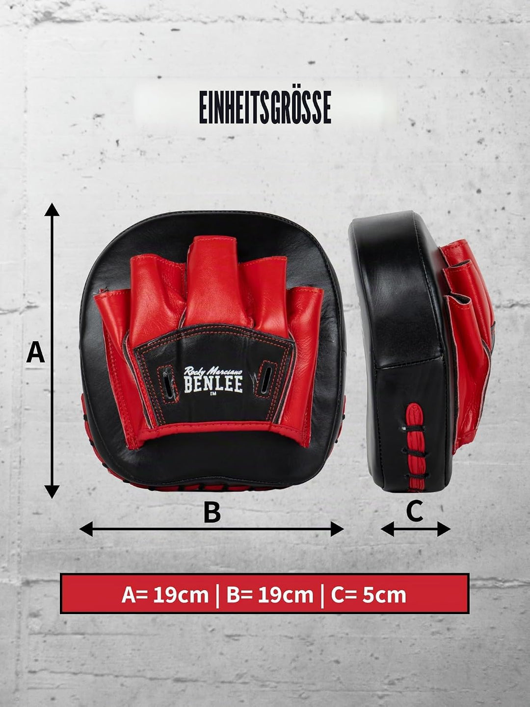 Benlee Pratzen Boon Pad Black/Red Einheitsgrösse, Black/Red Einheitsgrösse