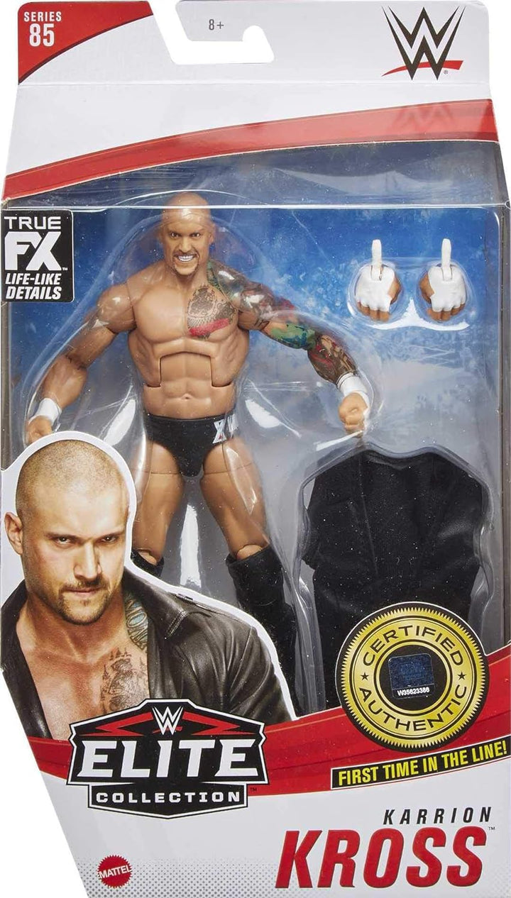 WWE GVB62 - Karrion Kross Elite Collection Actionfigur, ca. 15 cm, beweglich, zum Sammeln, ab 8 Jahr