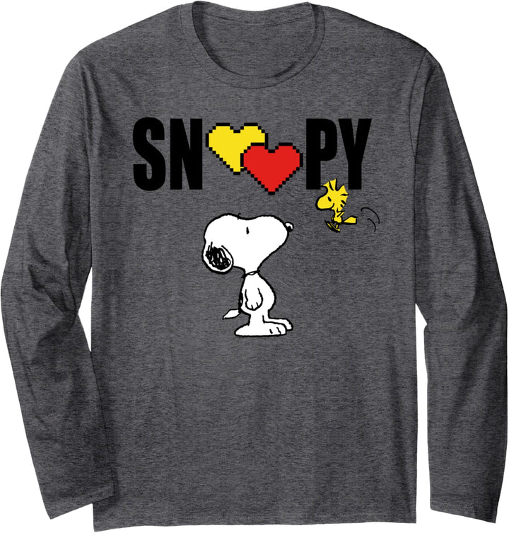 Peanuts Valentine Snoopy Liebe Langarmshirt