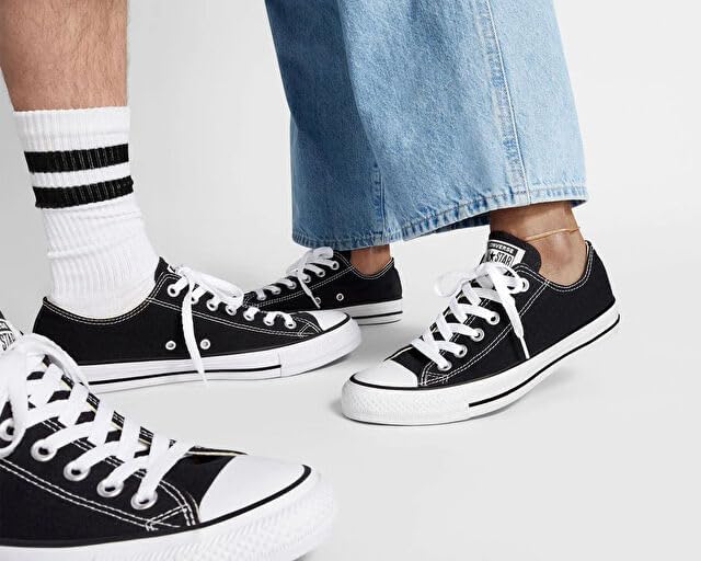 Converse Unisex Chuck Taylor All Star Ox Sneaker 36 EU Schwarz, 36 EU Schwarz