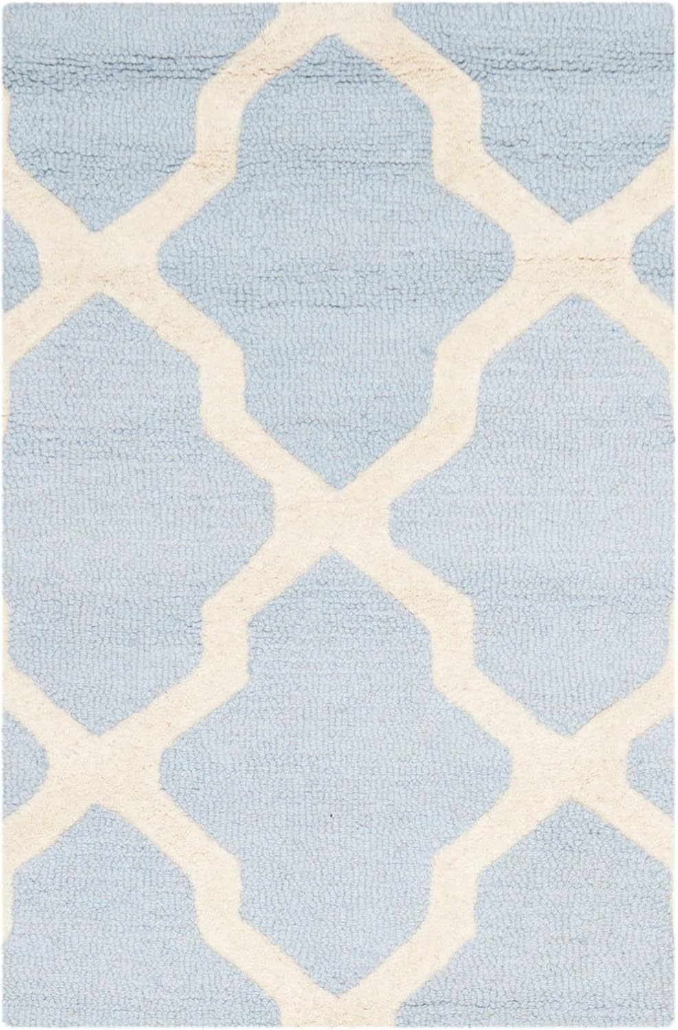 SAFAVIEH Spalier Teppich für Wohnzimmer, Esszimmer, Schlafzimmer - Cambridge Collection, Kurzer Flor