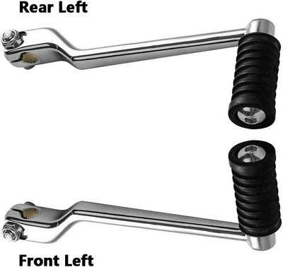 Baceyong Motorrad Schalthebel Gangschaltung Fusspedal Schalthebel, Kompatibel mit Ha-rley Da-vidson