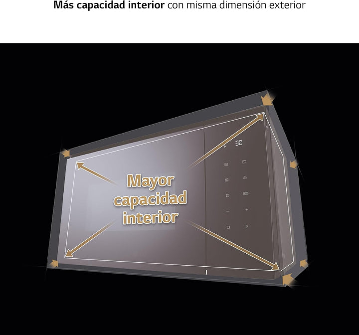 LG Mikrowelle mit integriertem Grill, 900 W, 25 l, MGBZ2593F