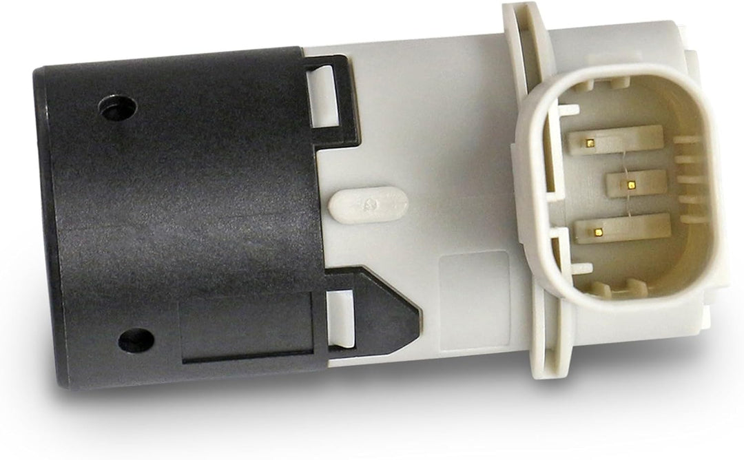 HELLA 6PX 358 141-141 Sensor, Einparkhilfe - gewinkelt - 3-polig - gesteckt - lackierbar