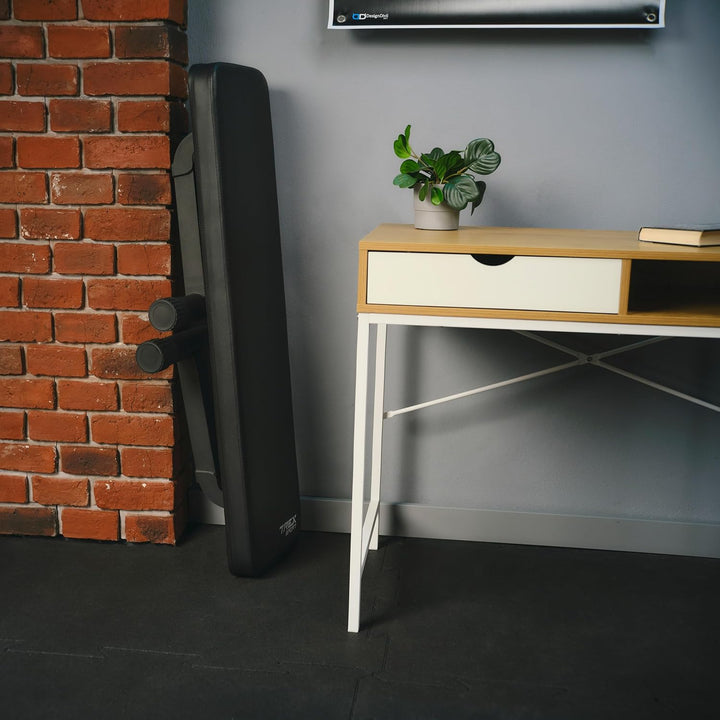 TREX SPORT TX-100B Flachbank | Hantelbank klappbar | Trainingsbank perfekt für Bankdrücken