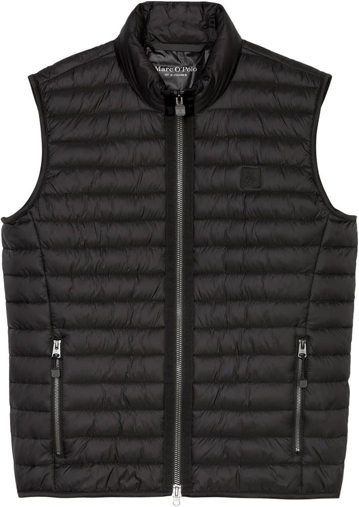 Marc OߴPolo Herren Steppweste Übergangsjacke wasserabweisend XS Schwarz(I), XS Schwarz(I)