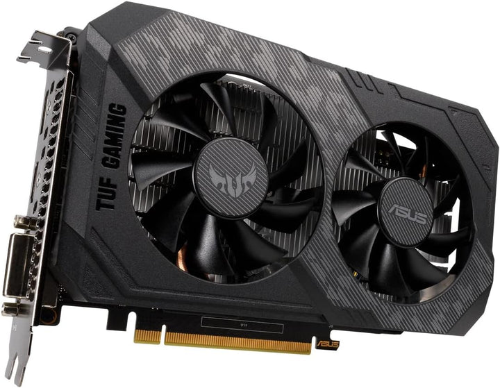 ASUS TUF Nvidia GeForce GTX 1650 4GB OC Edition Gaming Grafikkarte (GDDR6 Speicher, PCIe 3.0, 1x HDM