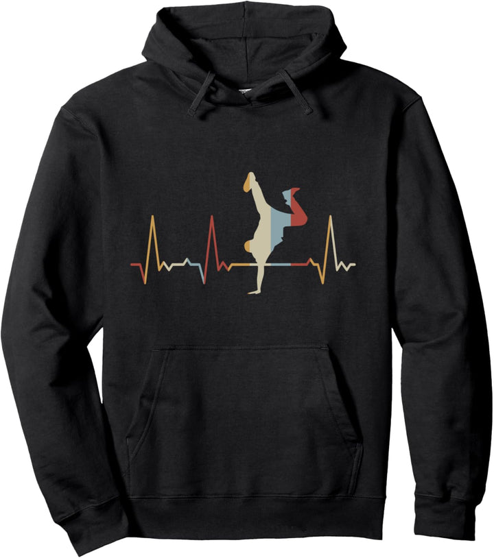 Herzschlag Breakdance Pullover Hoodie