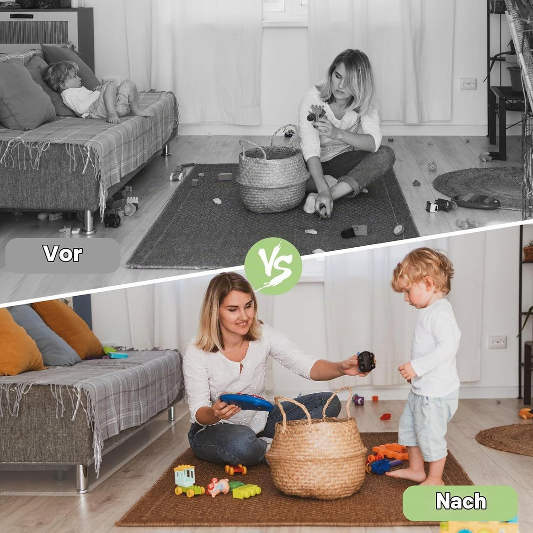 8 Stück Spielzeugblocker für Möbel - 40x20x5CM Couch Blocker, Kratzschutz Sofa Katze, Transparente M