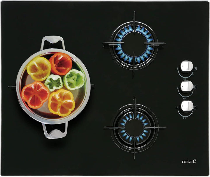 ENCIMERA CIB6021 BK 3F CRISTALGAS BUTANO CATA