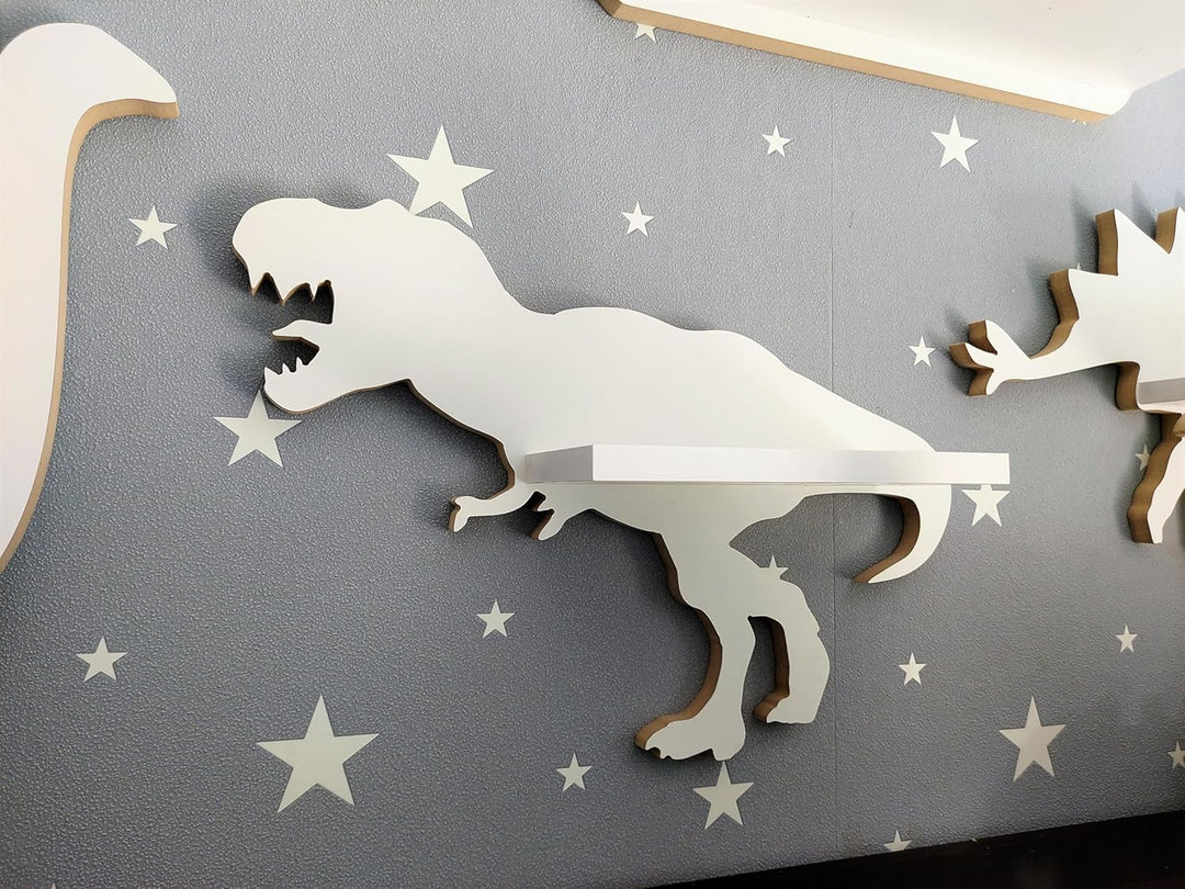 Wandregal Dinosaurier Tyrannosaurus Rex, Elegance- Skandinavischer Stil