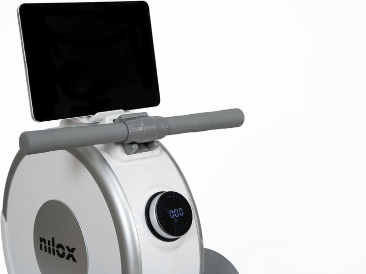 Nilox Rowing Machine XR1 Rudergerät, zusammenklappbar, für Zuhause, mit magnetischem Schwungrad, 3 k