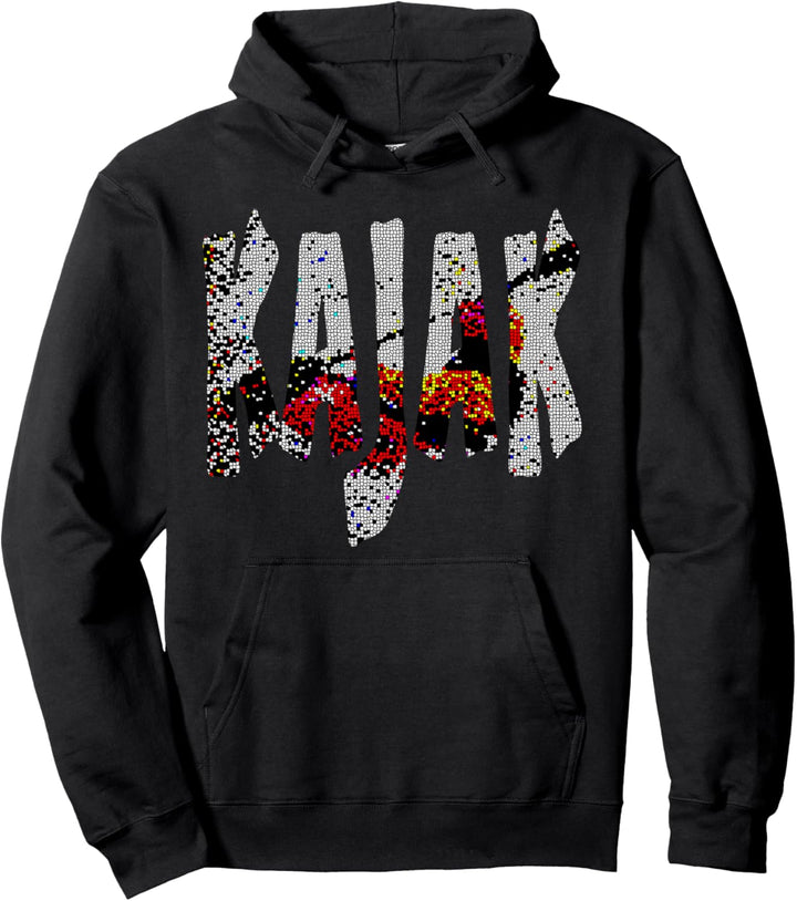 Kanu, Kajak, Kanadier und Paddeln, Kajak ! Pullover Hoodie