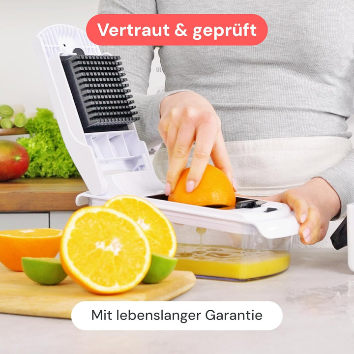 Gemüseschneider Spiralschneider Gemüsehobel - Gemüse Schneider Zwiebelschneider Kartoffelschneider O