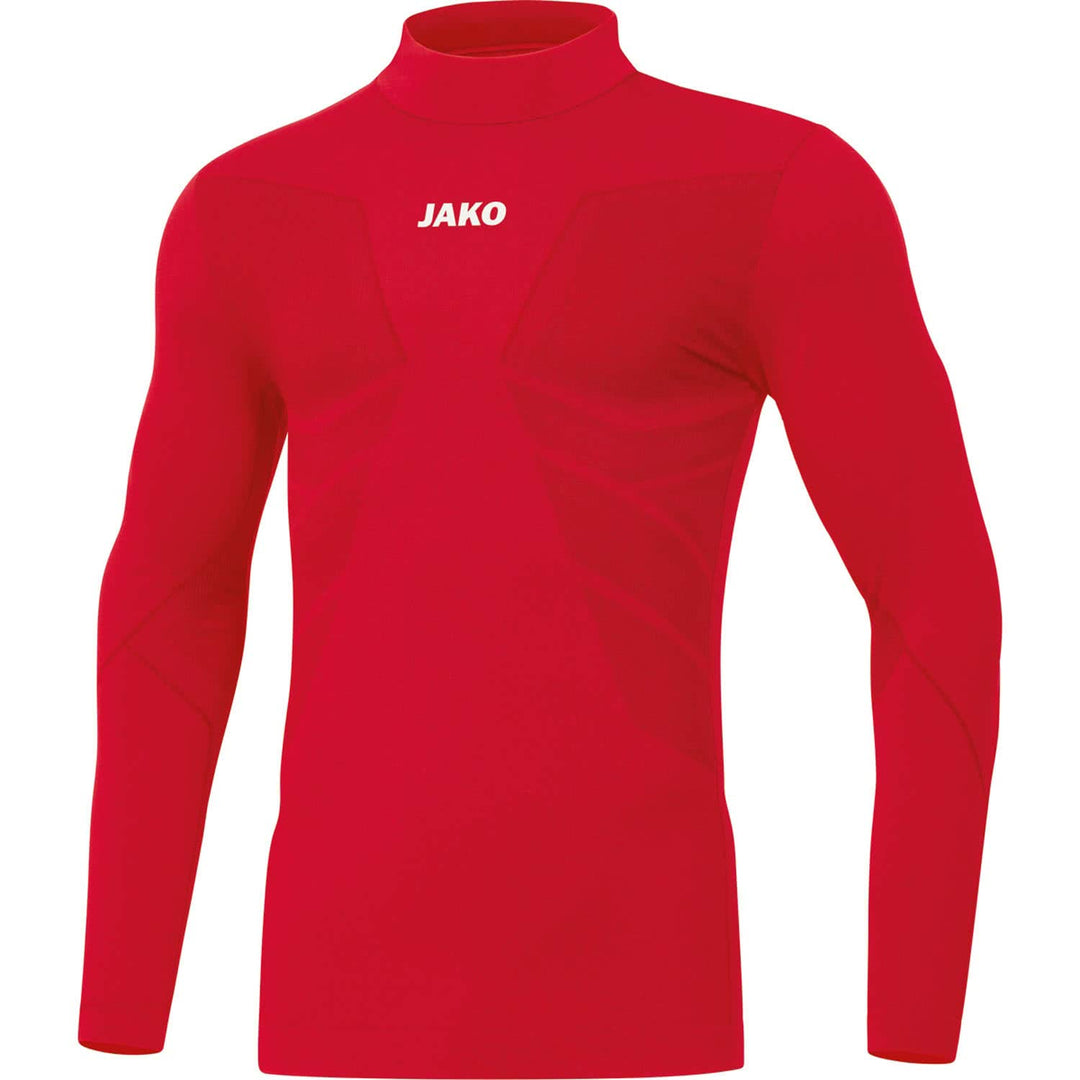 JAKO Unisex Longsleeve Comfort 2.0, Sportrot