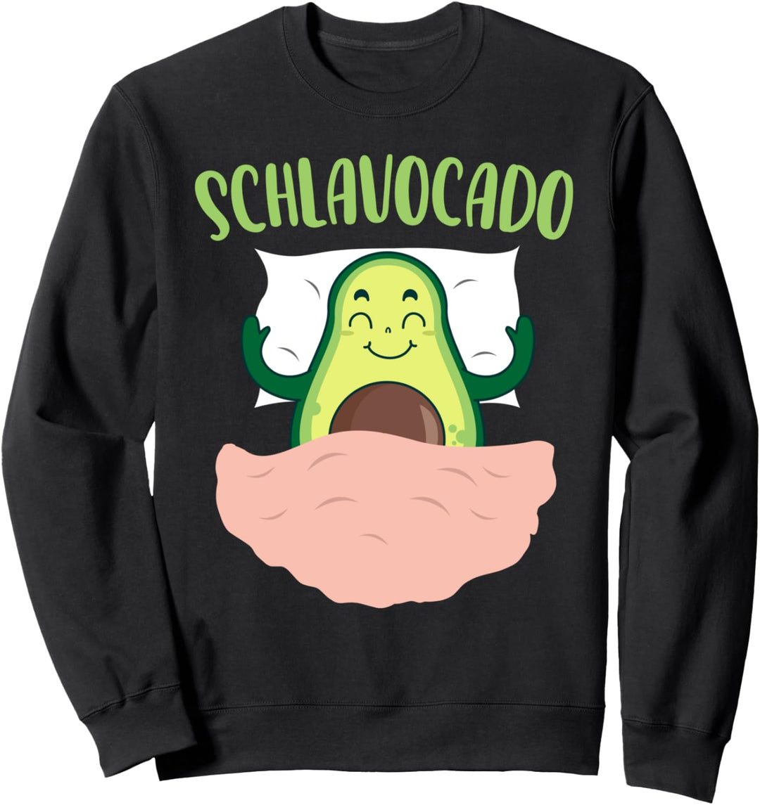 Schlavocado Avocado offizielles Schlafshirt Sweatshirt