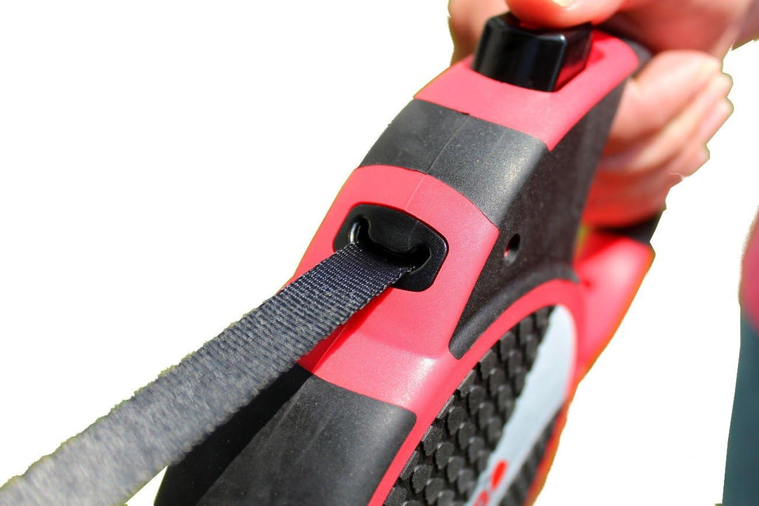 KONG ausrollbare Hundeleine in 5m Länge I Für grosse Hunde bis 50kg I Grösse L I Hochwertige Rolllei