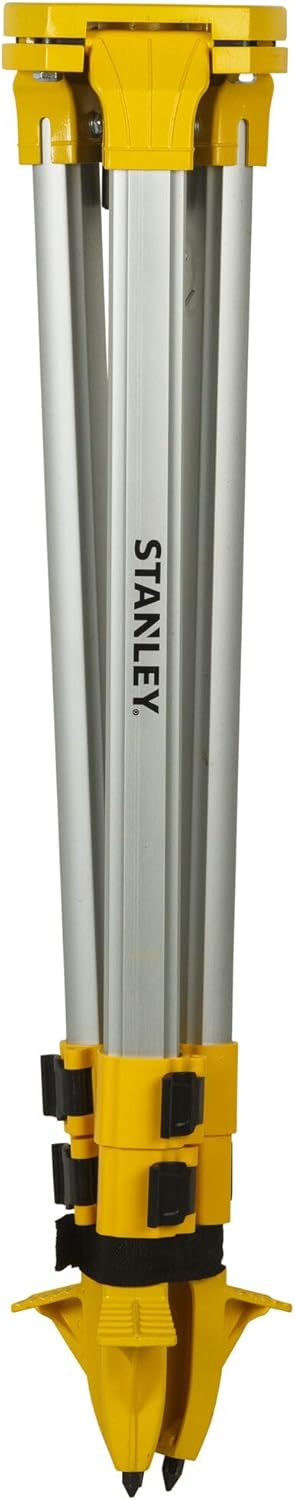 Stanley Standardstativ, Aluminiumstativ (Quick-Clamps System, 0,97 m - 1,60 m, Trageriemen, 5/8 Zoll