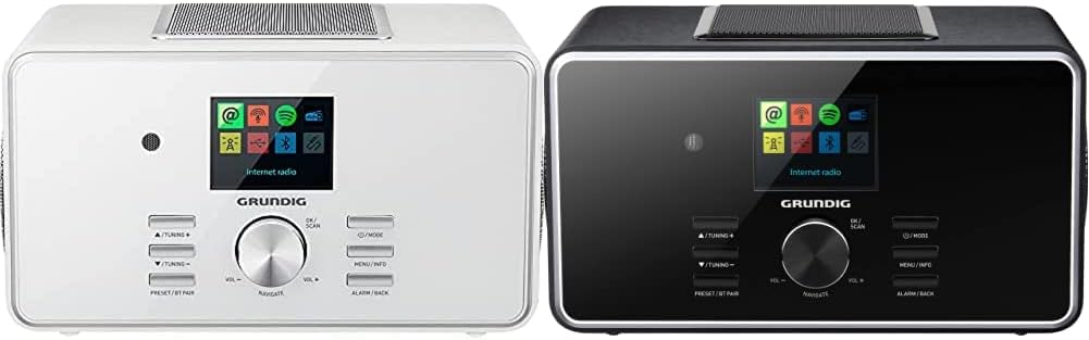GRUNDIG GIR1080 DTR 6000 X All-In-One“ Radio & GIR1090 DTR 6000 X All-In-One Internet- und Digitalra