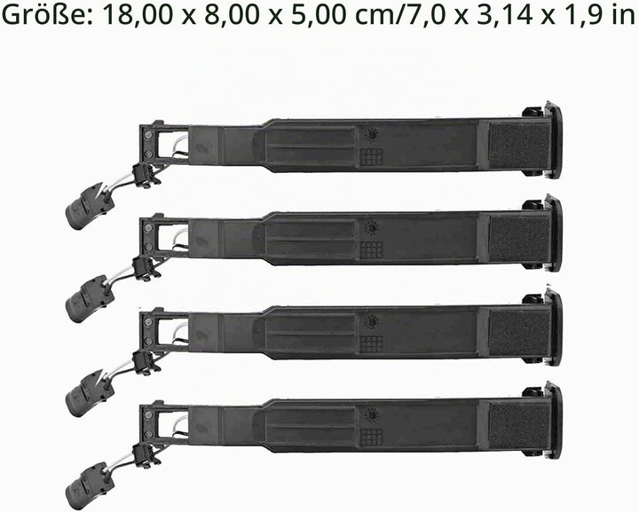 Türgriffsensor, 4-tlg. Türgriffsensor, Stiftschalter, Passend für A1 A4 Avant A6 4G8927753, Schwarz
