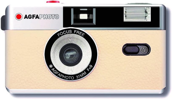 AgfaPhoto analoge 35mm Foto Kamera beige BEIGE Kamera Kamera, BEIGE Kamera Kamera