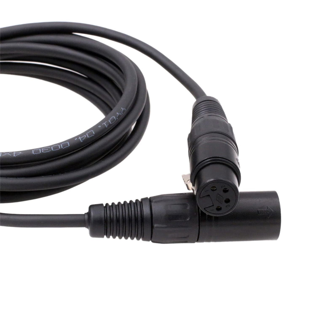 HangTon 4 Pin XLR Stecker auf Buchse XLR 4 Pin Mikrofon Rekorder Mixer Kopfhörerverstärker Symmetris