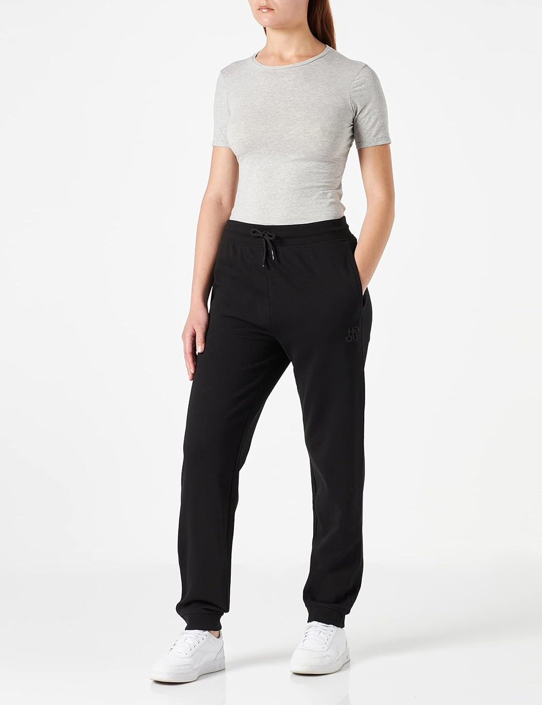 HUGO Damen Jersey-Trousers XS Black1, XS Black1