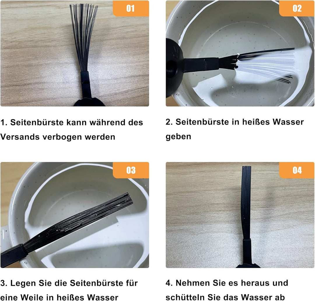 Zubehör Ersatzteile Kit für ZACO/ILIFE V5s pro V5x V3 V3s V5 V5s Saugroboter Staubsauger Roboter, Zu