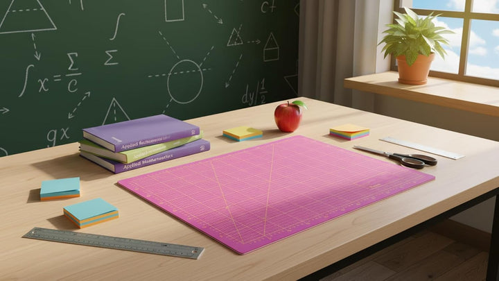 Schneidematte Violett Pink 100x150cm 3-lagig Schneidematte XXL selbstheilend - Bastelunterlage - Sch