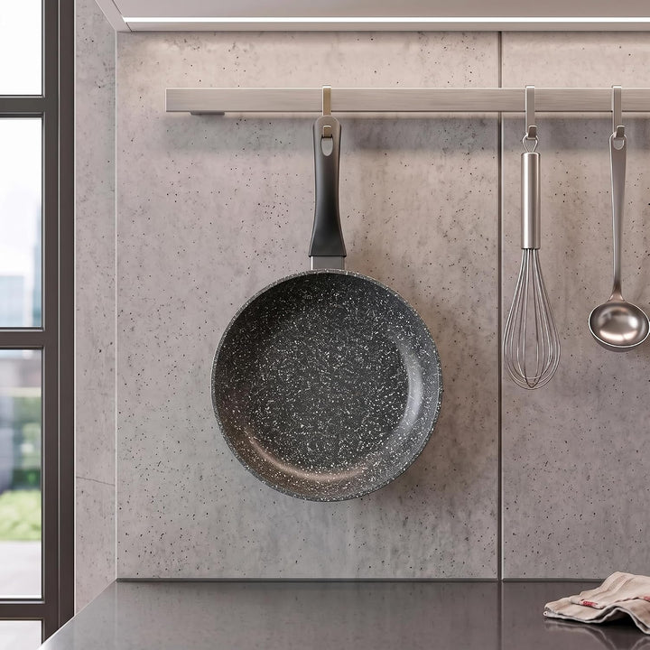 Menax Focus - Geschmiedete Aluminiumpfannen - 5-Schicht-Antihaftbeschichtung - Ø 18 cm, 18 cm