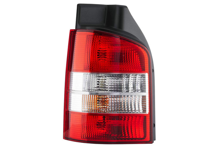 HELLA 2SK 008 579-131 Heckleuchte - Glühlampe - glasklar/rot - links - für u.a. VW T5 (7HB,7HJ,7EB,7