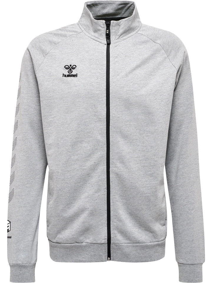 hummel Reissverschluss Jacke Hmlmove Herren XXL GRAU MELANGE, XXL GRAU MELANGE