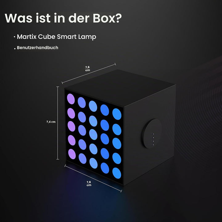 Yeelight Cube Smart Lamp – Light Gaming Cube Matrix – Rooted Base