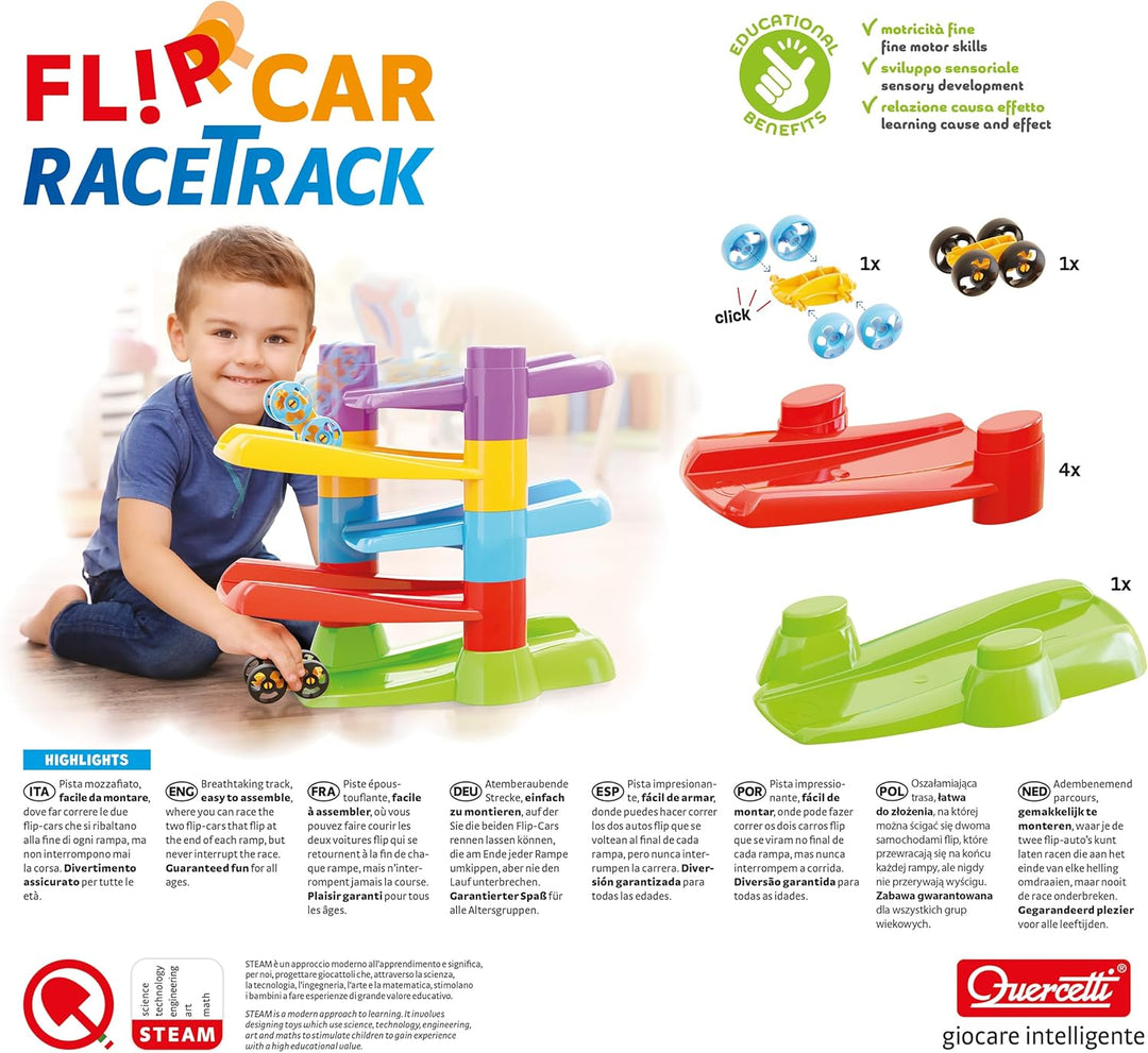 Quercetti - 6496 Flip Car Race Track