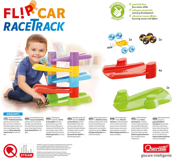 Quercetti - 6496 Flip Car Race Track