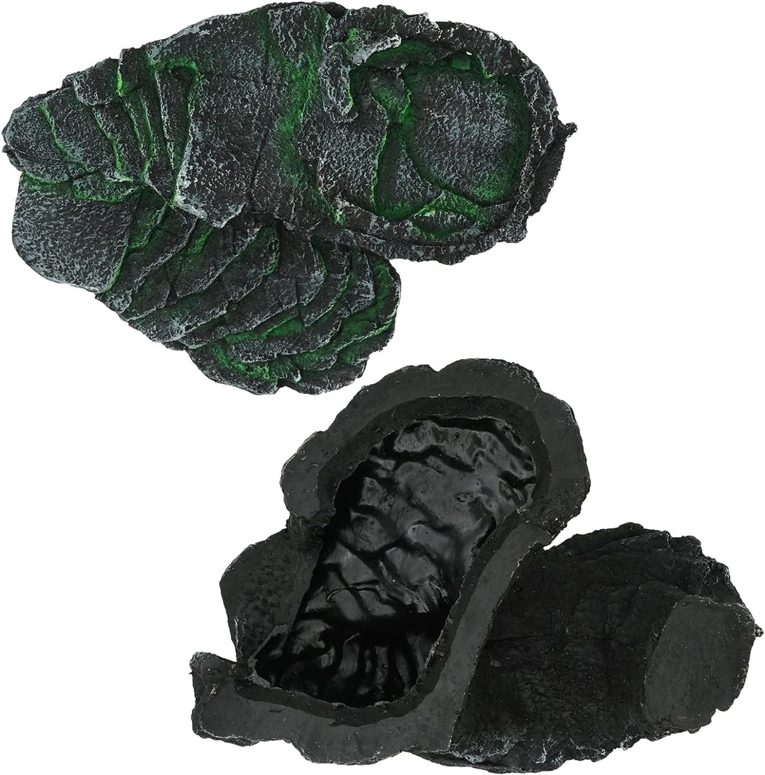 Yuecheng Reptilien Ramp Plattform Schildkröte Basking Plattform Felsen Schritt Leiste und Gecko Höhl