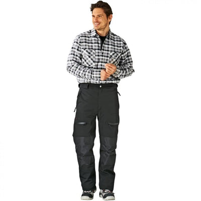 Planam Grösse XXL Herren Outdoor Hosen Slope Winterhose Schiefer Modell 3647 XXL Schiefer, XXL Schie