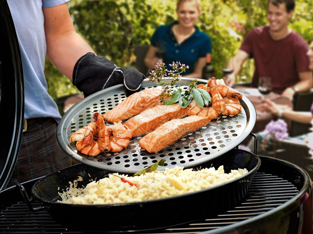 Outdoorchef Grillzubehör, Gourmet Set 420, 2-teilig, schwarz, 37x37x8,5 cm,