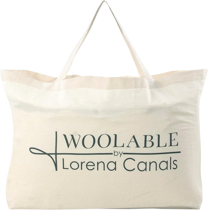 Lorena Canals - Woolable -Waschbarer Wollteppich Lakota Day Braun, Beige, Crema Flor: 100% Wolle. Ba