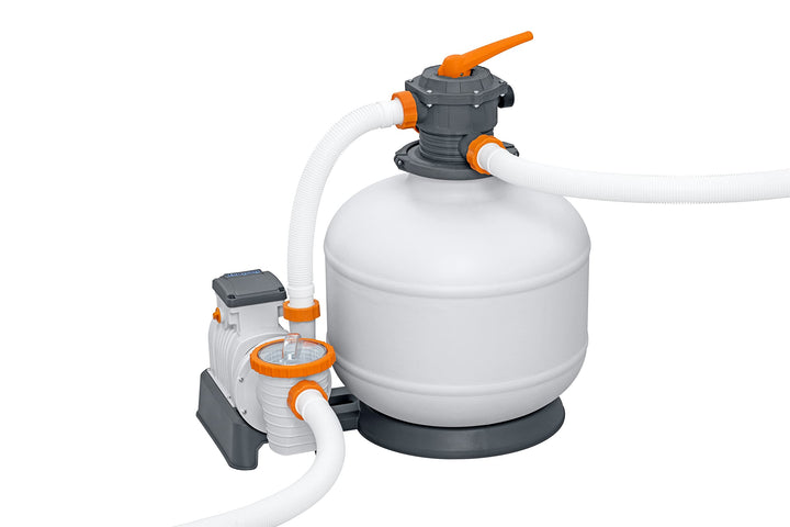 Bestway Water_Pump Flowclear Sandfilterpumpe für Pool 11 355 l 11 355 l/h, 11 355 l/h