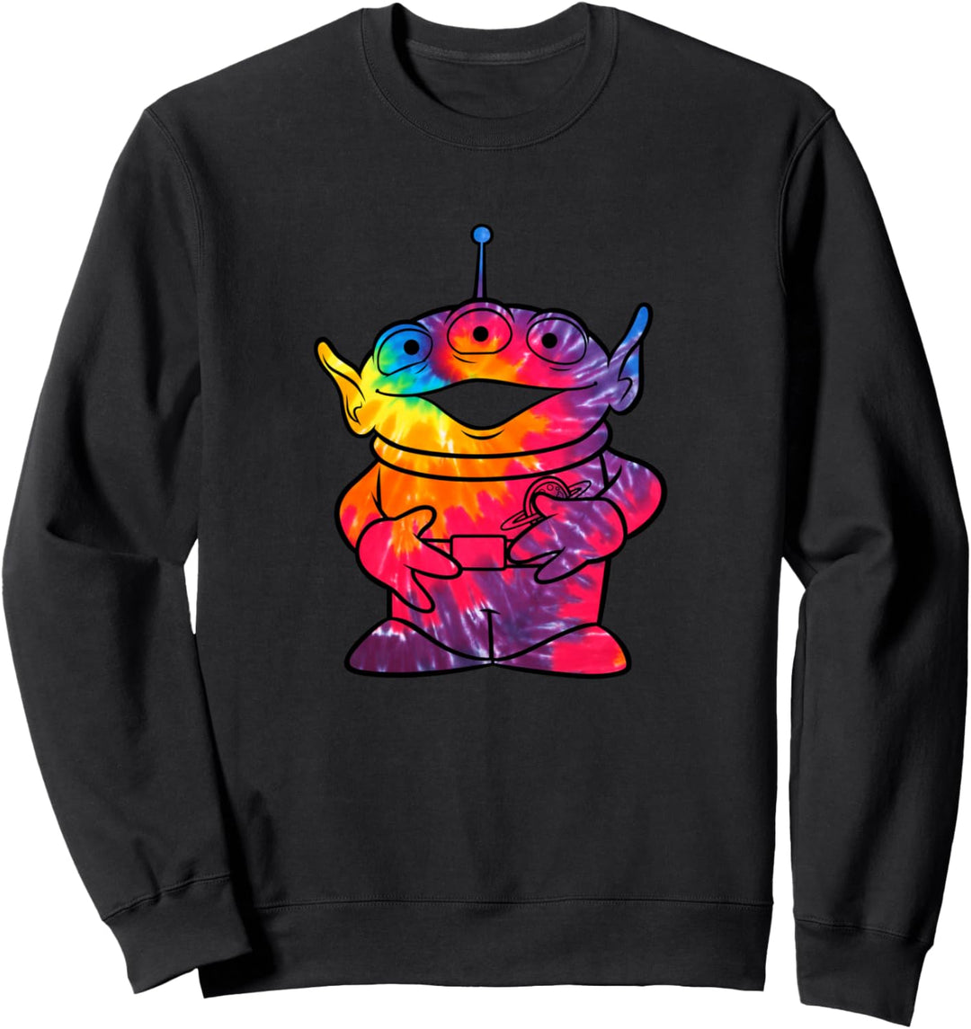Disney Pixar Toy Story Tie-Dye Alien Portrait Sweatshirt