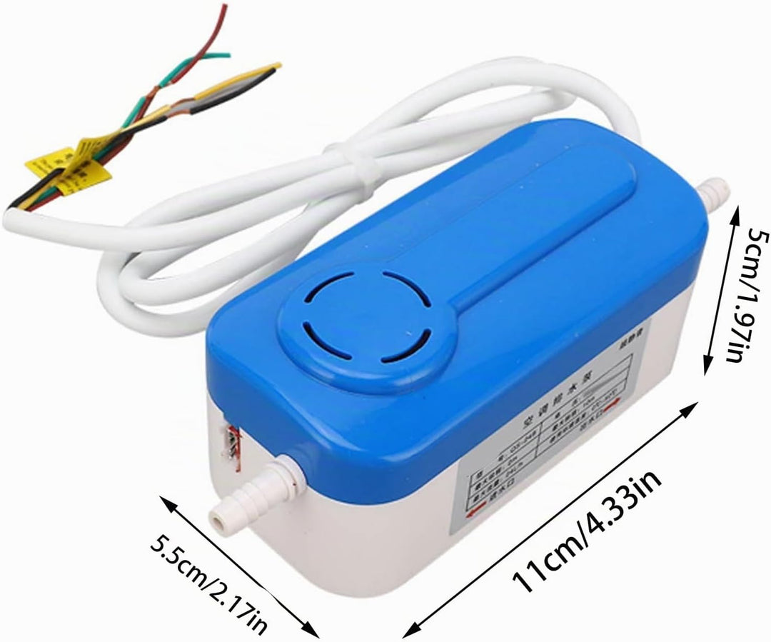 Kondensatpumpe, AC110-240 V, 24 L/h, Automatische Kondensatentfernungspumpe für HVAC, Luftentfeuchte