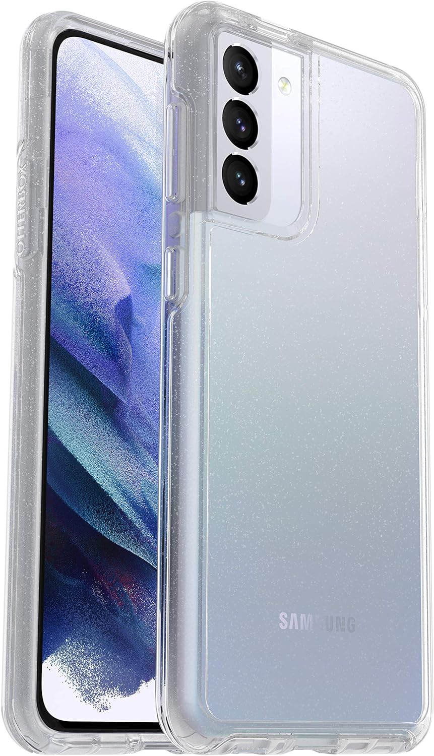 OtterBox Symmetry Clear Hülle für Samsung Galaxy S21+ 5G, sturzsicher, schützende Hülle, 3x getestet