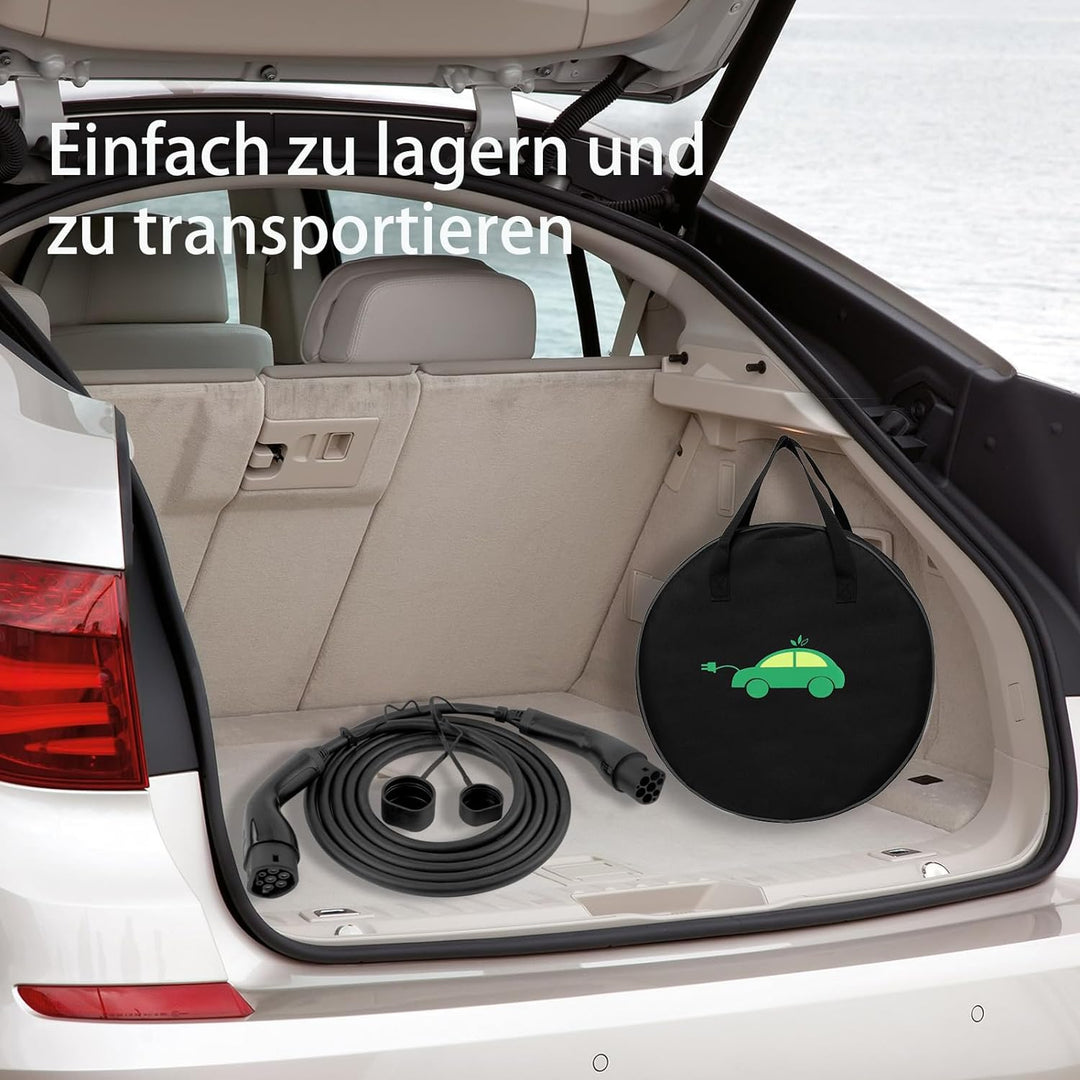 Typ 2 Ladekabel 22kW 5M, 32A Ladekabel Auto Typ 2 auf Typ 2, Mode 3 Ladekabel, 3-Phasen Elektroauto-