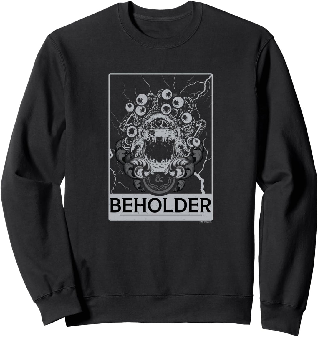 Dungeons &amp; Dragons Beholder Tarot Card Sweatshirt